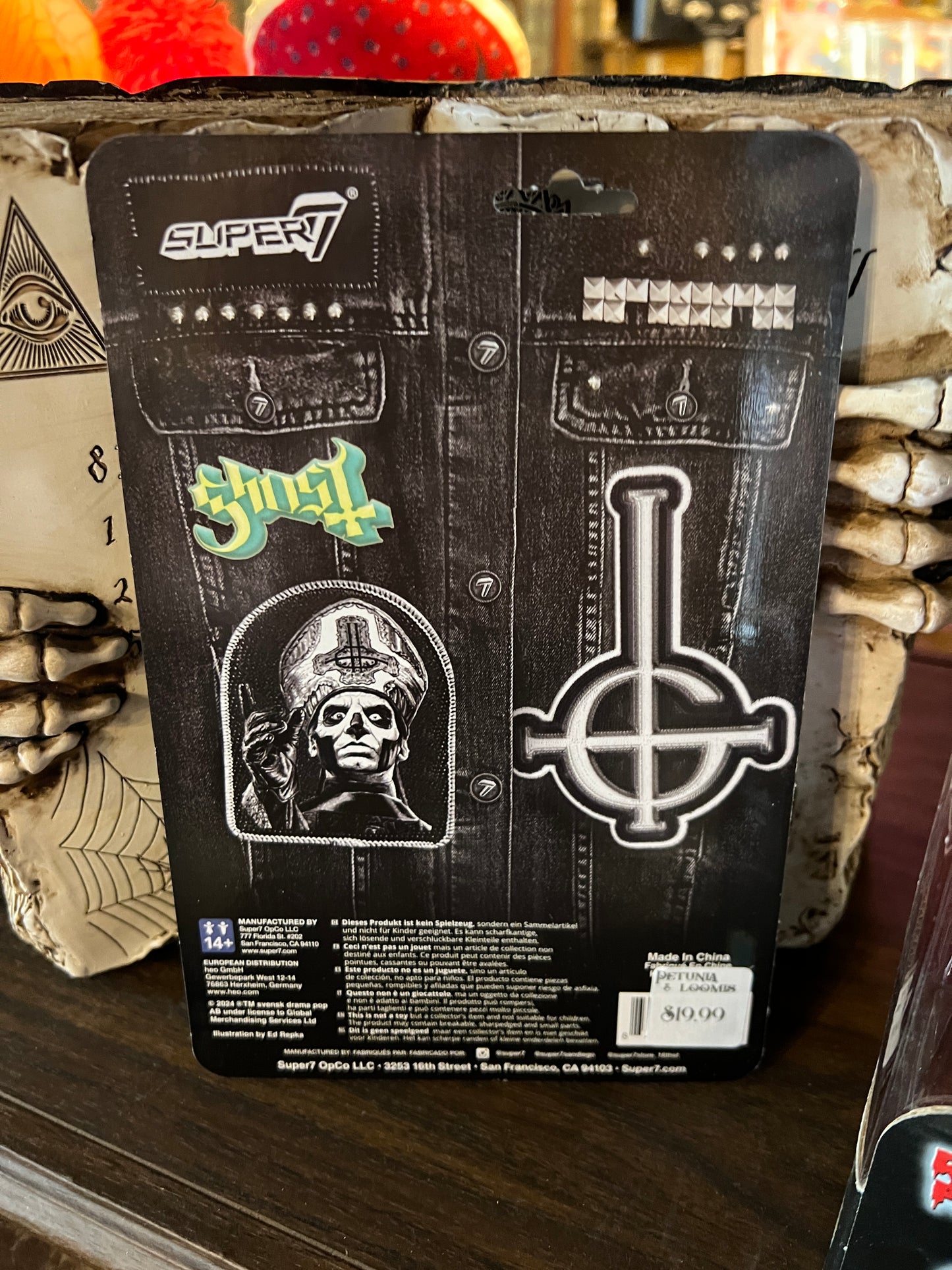 Ghost ReAction Figures Papa Emeritus III