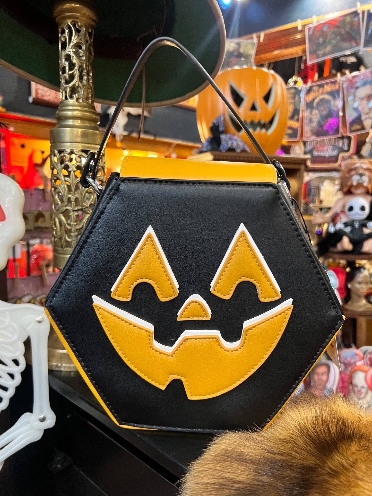 TRICK O' TREAT PUMPKIN BOX PURSE