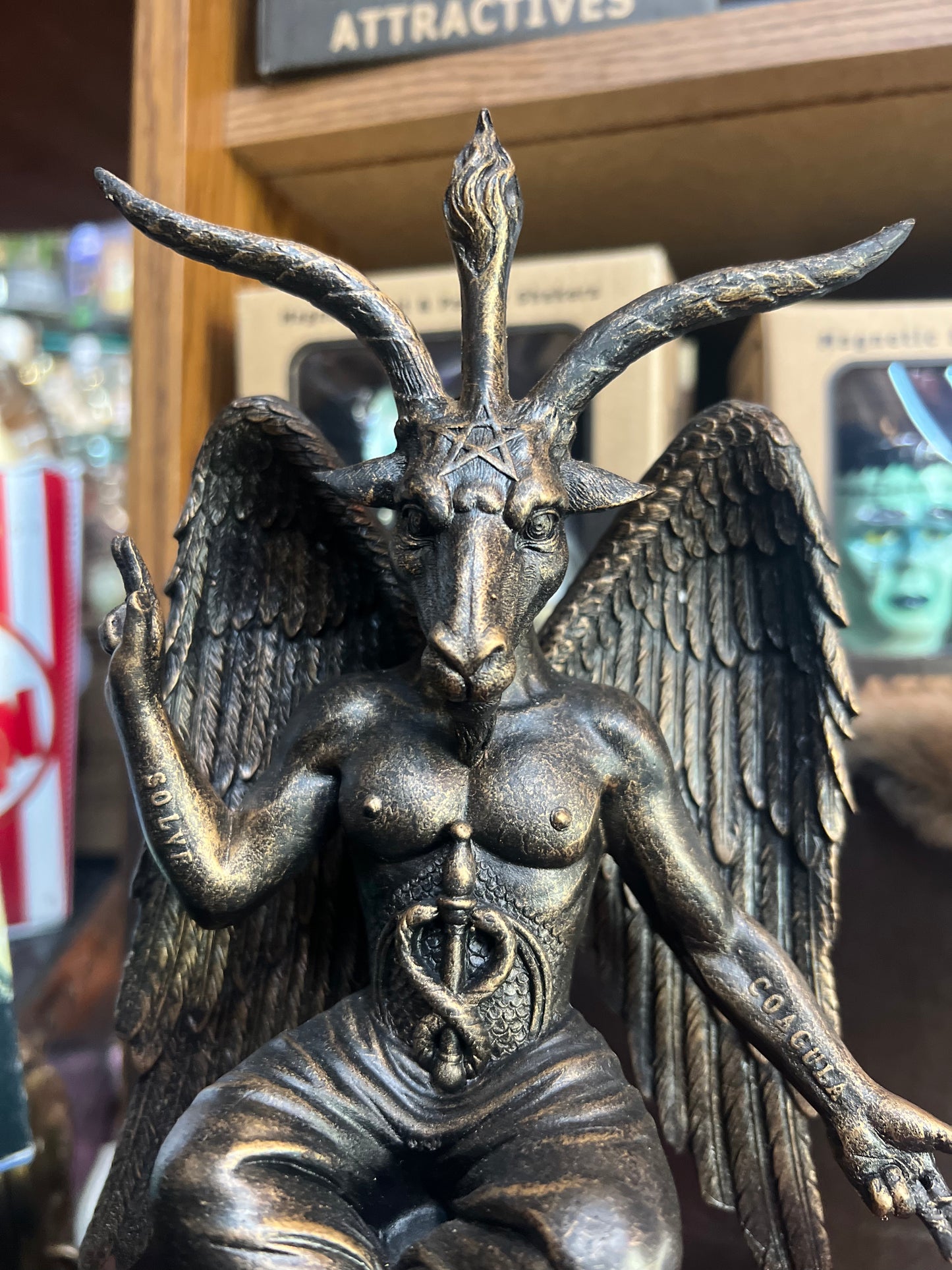 Baphomet Statue 10 inch