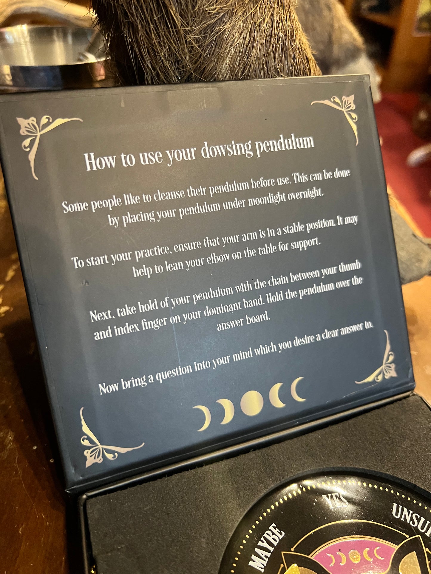 Cat Pendulum Divination Kit