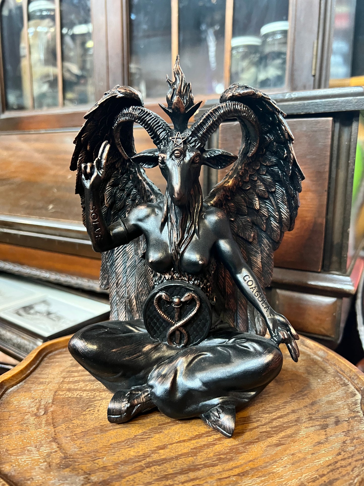 8" Baphomet Statue
