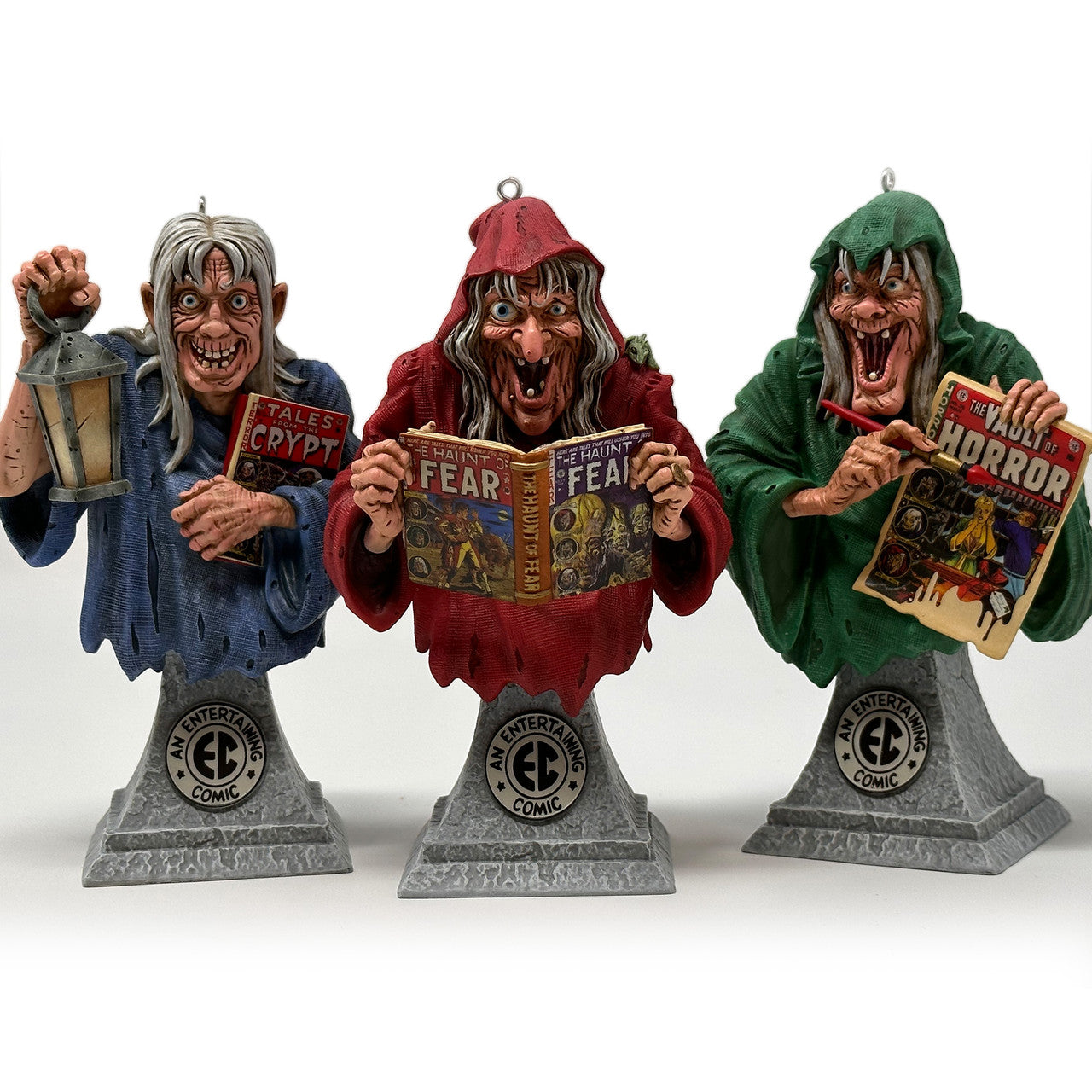 EC Comics "Tales from the Crypt" Masterpiece Ornament Set