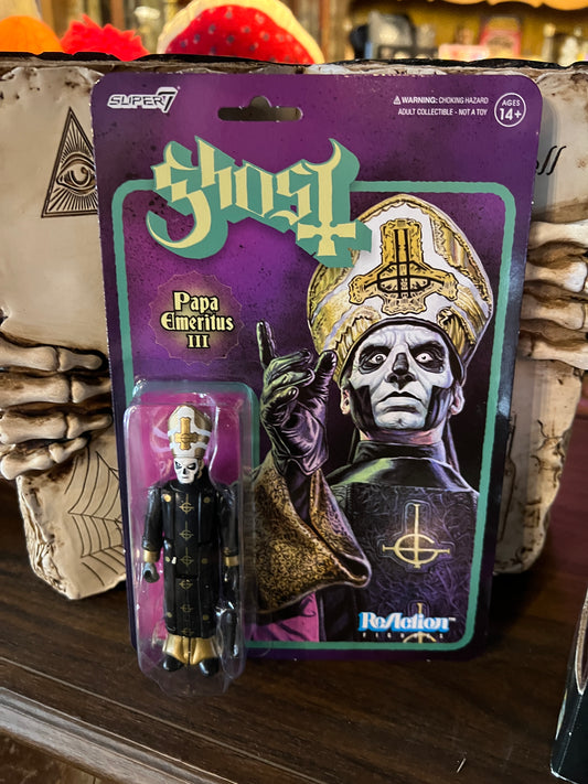 Ghost ReAction Figures Papa Emeritus III