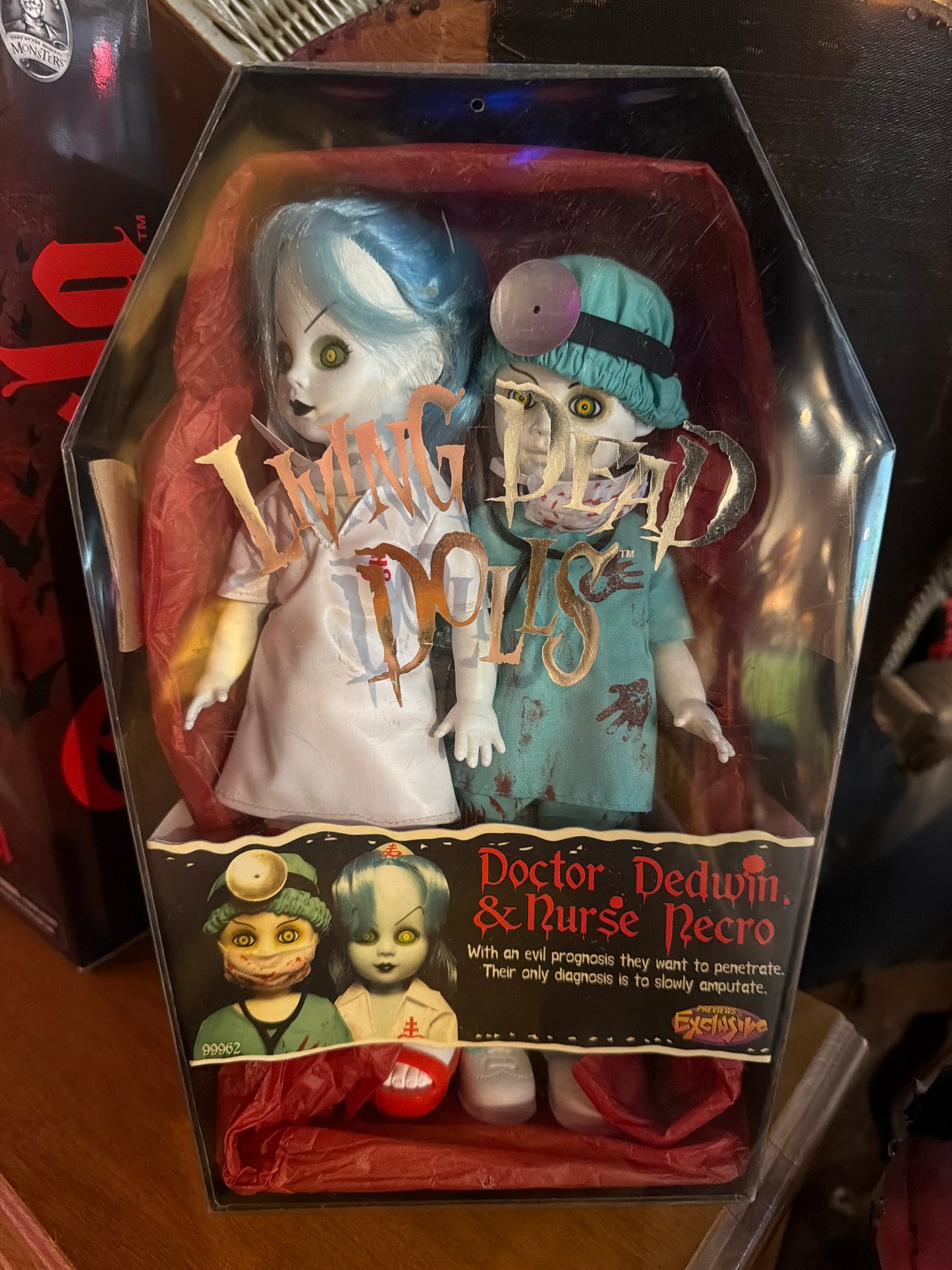 Living Dead Dolls Doctor Derwin & Nurse Necro