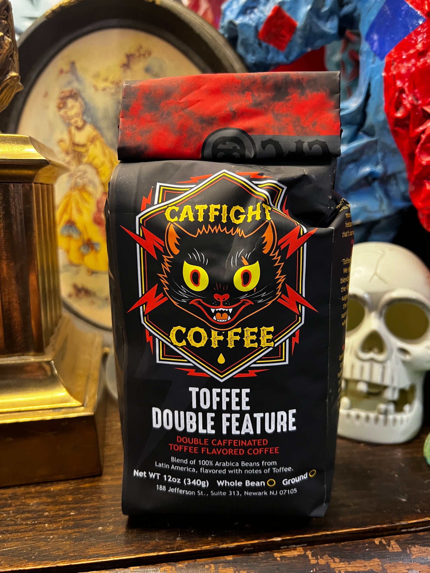 Slashback Video Toffee Double Feature Whole Bean Coffee