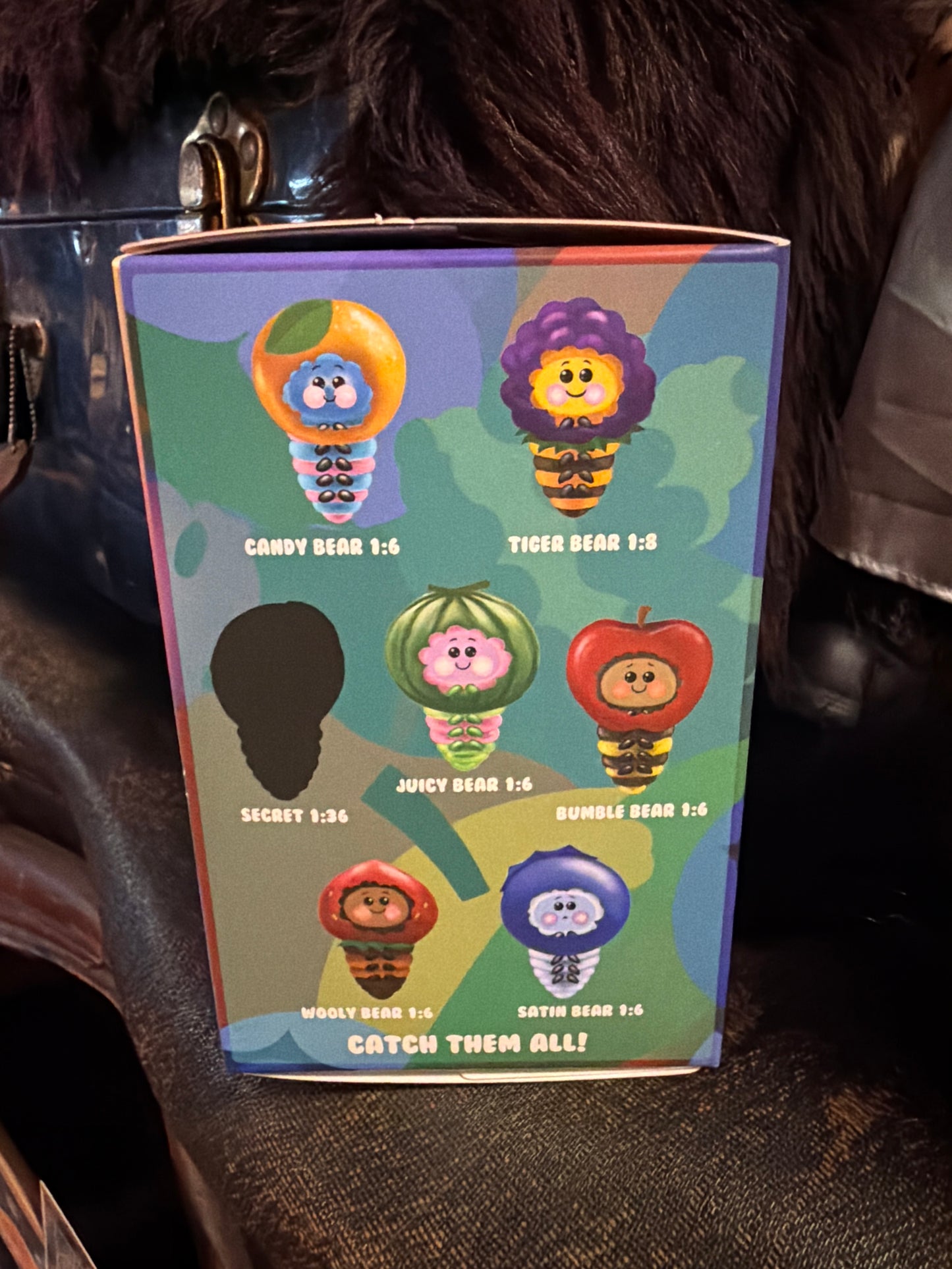 Wooly Bear and Friends Fuzz Keychain Blind Box