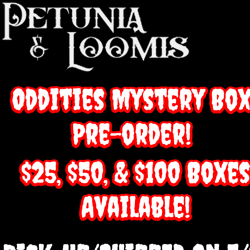 $100 Oddities Mystery Box! – Petunia & Loomis
